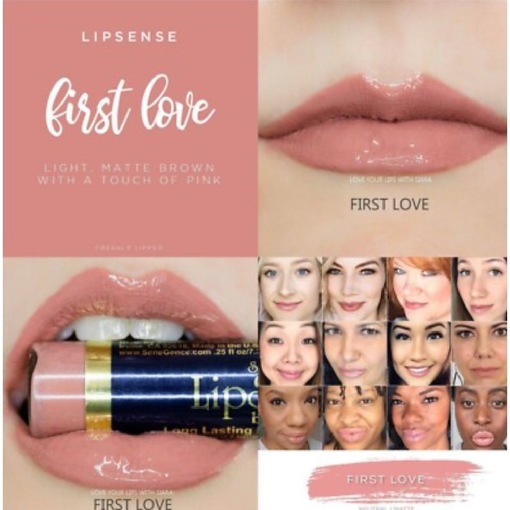 LipSense AUTHENTIC Long Lasting Lip Color Full Size – First Love | MSRP = $32